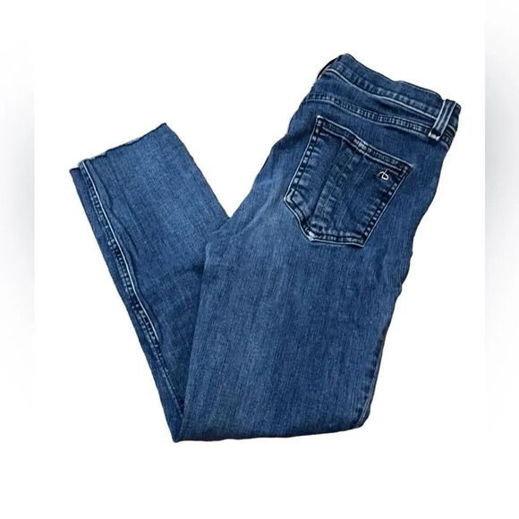 EUC Rag and Bone 10 inch Capri jeans size 27 premium Denim - Picture 4 of 11